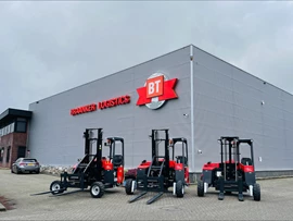 New delivery: three Terberg truck-mounted forklifts for Braanker Logistics