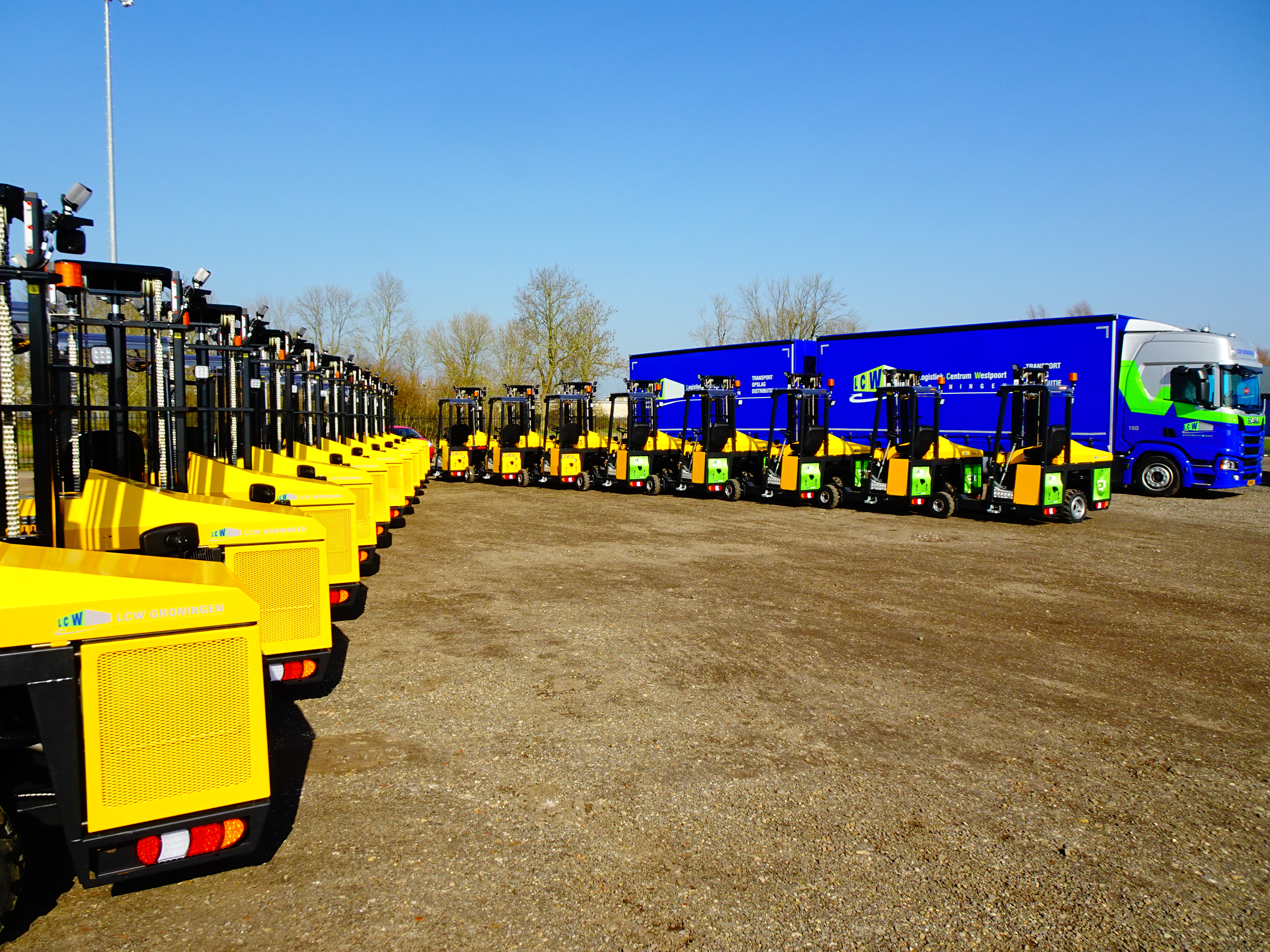 Twenty new Terberg Kinglifters for LCW Groningen