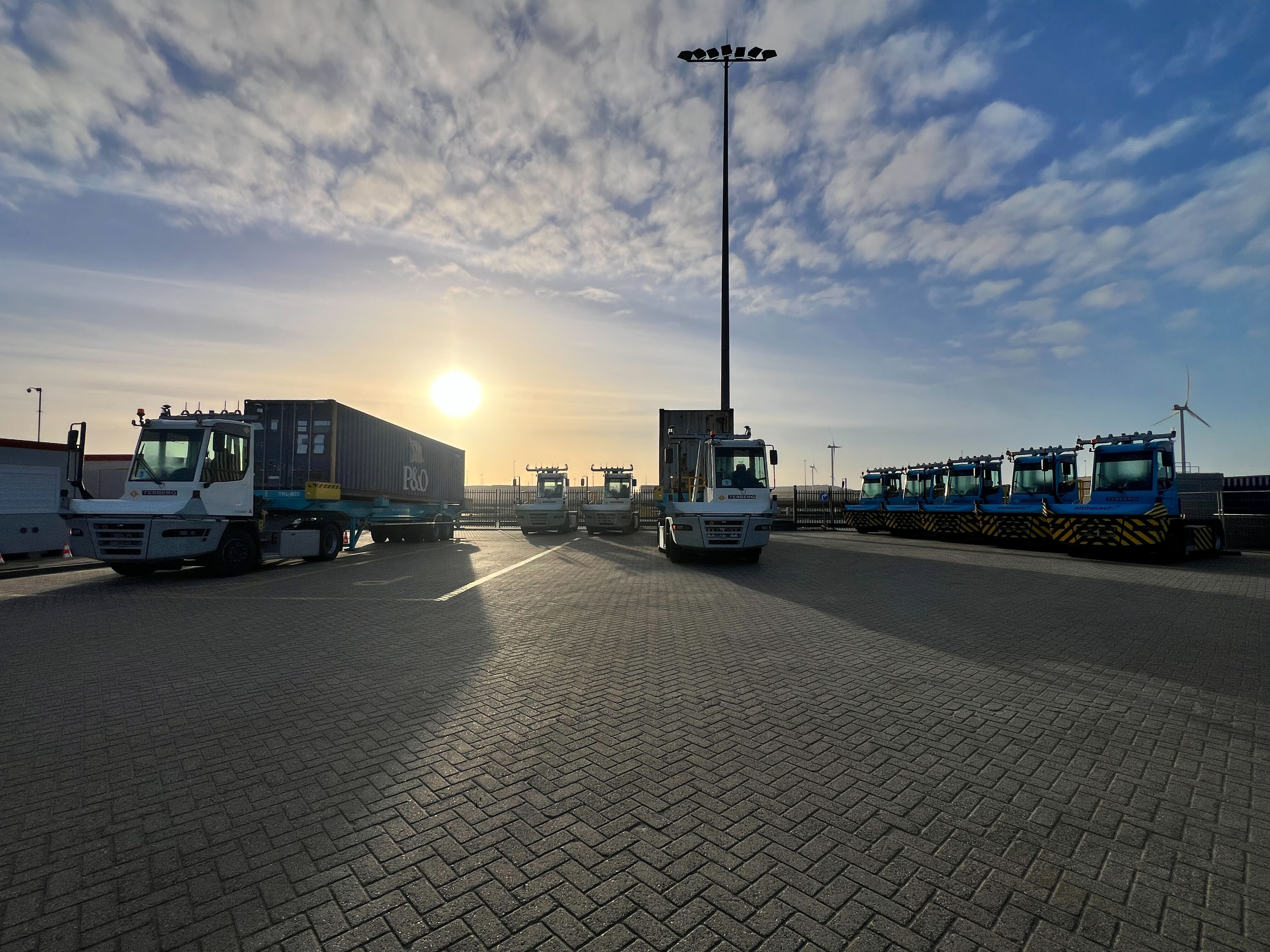 APM Terminals Maasvlakte II, Embotech and Terberg expand Automated Terminal Tractor fleet in Rotterdam