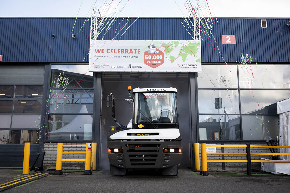 Terberg Special Vehicles celebrates its 50,000th vehicle
